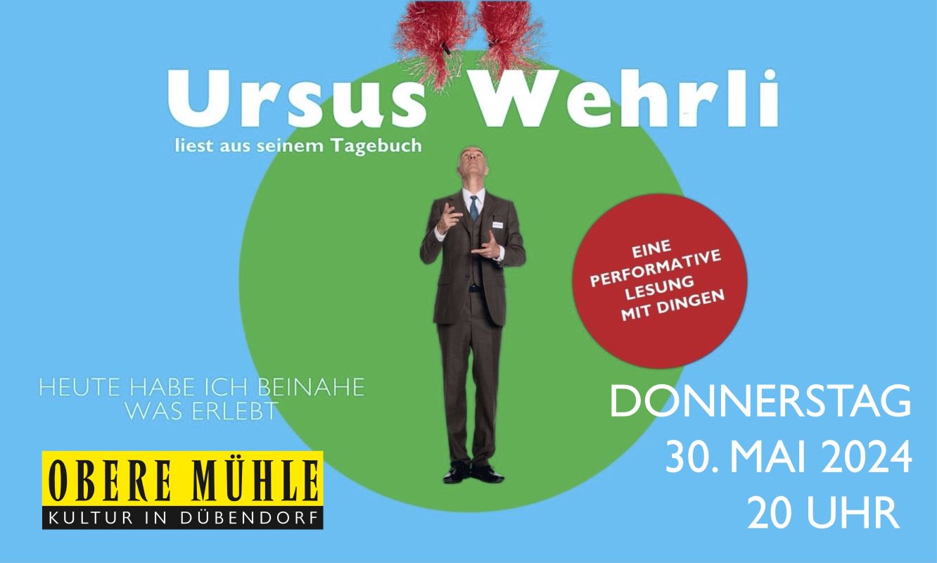 Ursus Wehrli, Kabarett, Lesung, Ursus & Nadeschkin