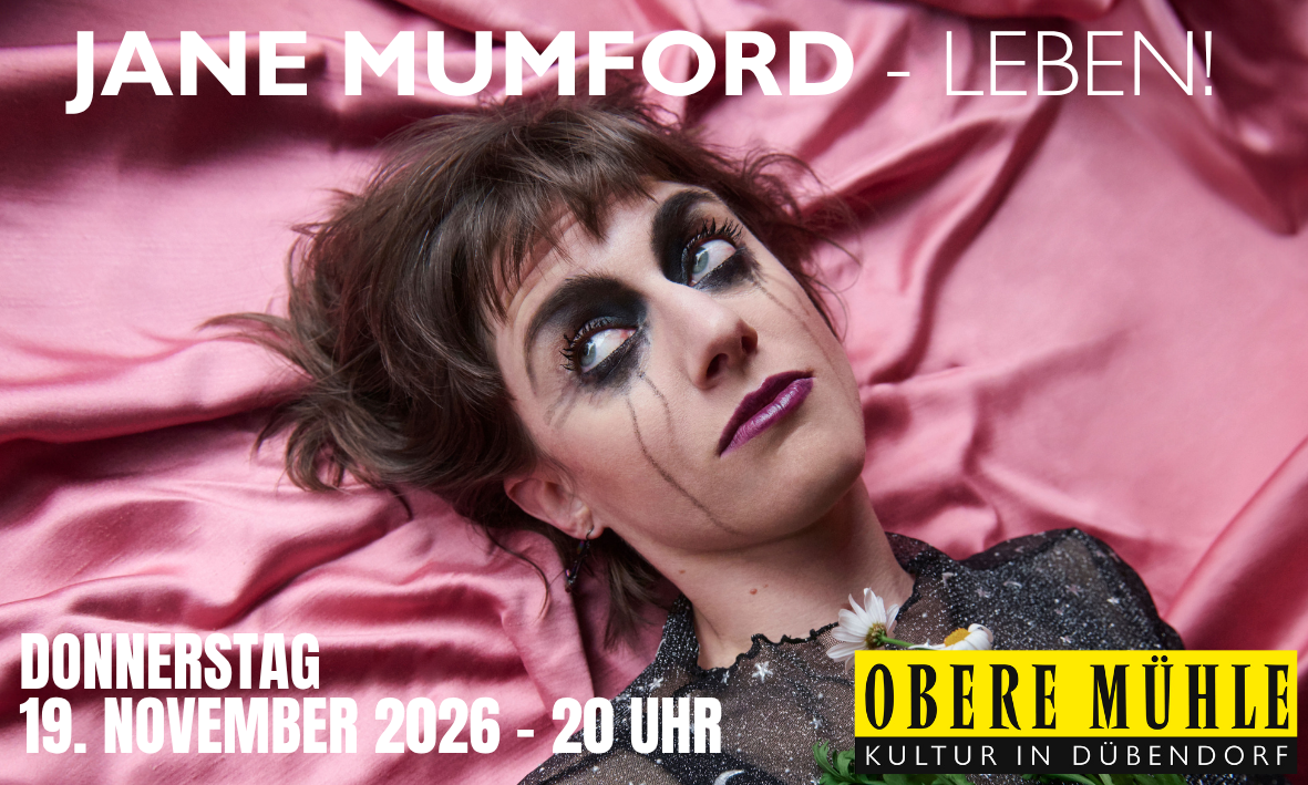 Comedy, Jane Mumford, Leben, Goth, Stepptanz