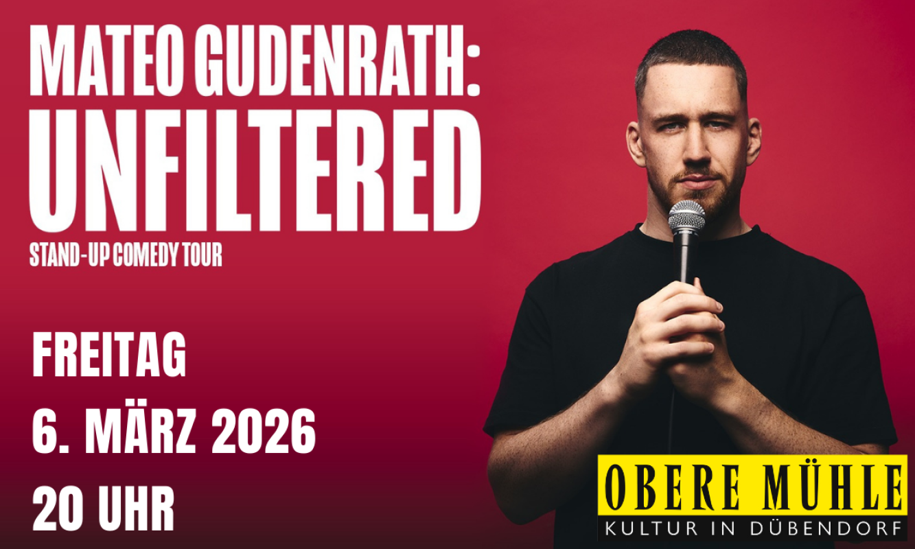 Mateo Gudenrath, Unfiltered, Stand-Up Comedy